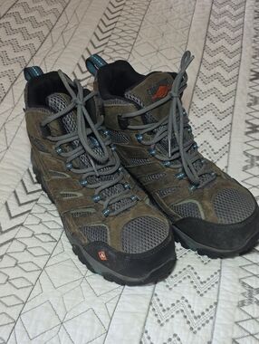 Merrell Men's Olive Green Safety Toe Boots